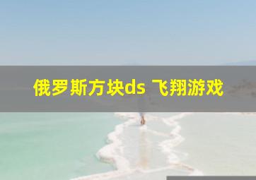 俄罗斯方块ds 飞翔游戏